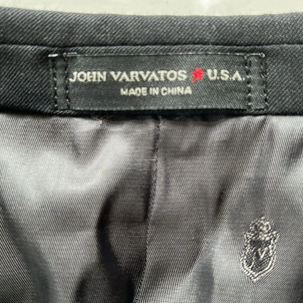 NWOT JOHN VARVATOS | STAR U.S.A. Bedford-JN Wool-Blend‎ Suit Jacket 40L